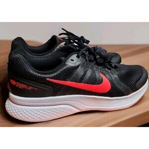 Nike Run Swift 2 Men's Size 13 Black/University Red-White CU3517-003 NEW